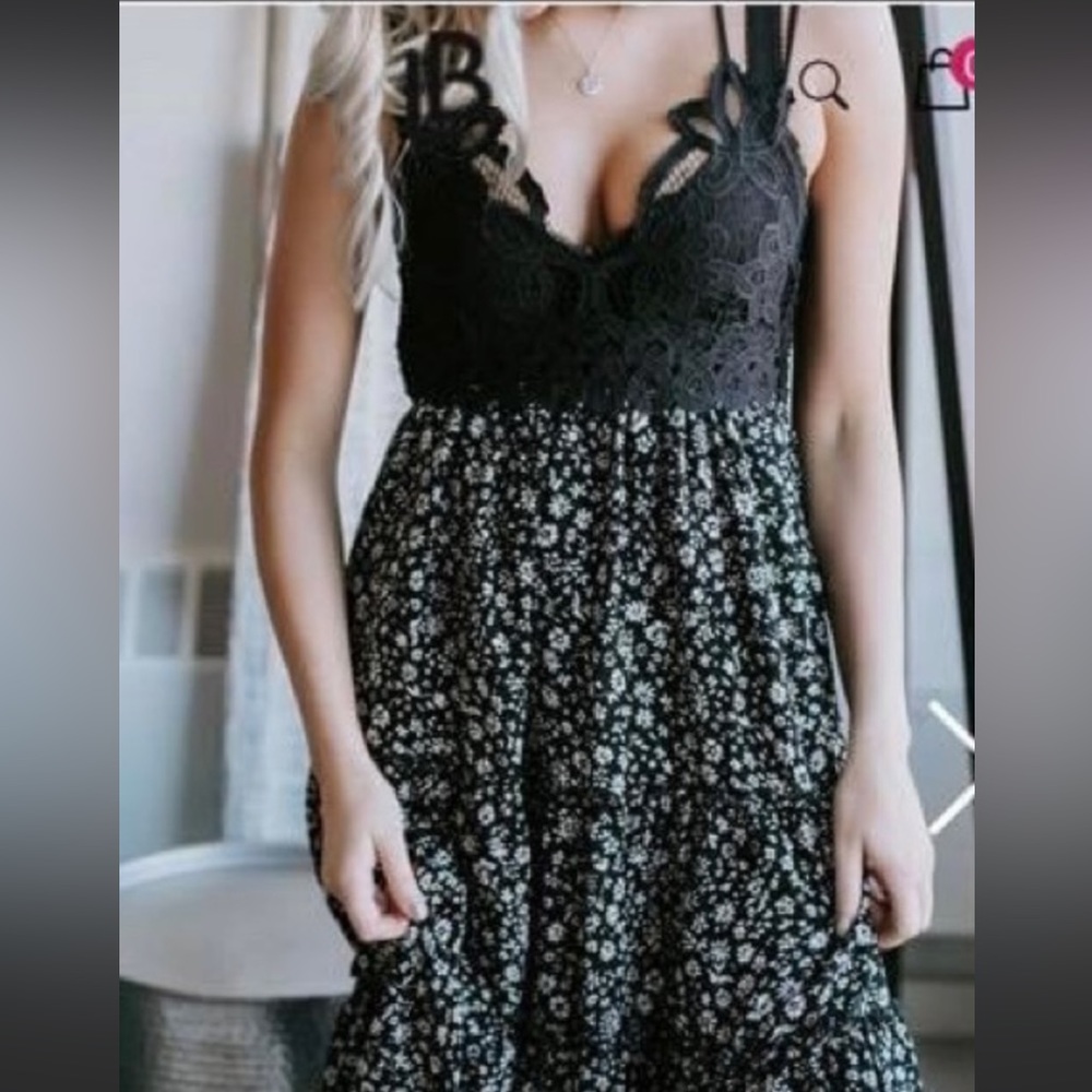 Chrysanthemum MIDI dress.